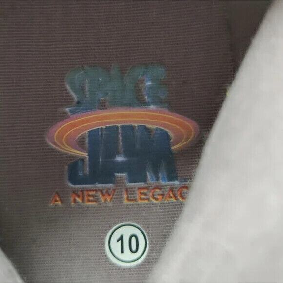 New Space Jam Blue Lace Up Boots Size 10 by WB - Picture 8 of 9